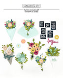 CONCORD & 9 th : Paper Bouquet | Stamp & Die Bundle