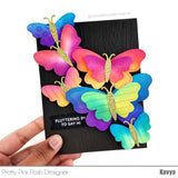 PRETTY PINK POSH: Stitched Butterflies | Die