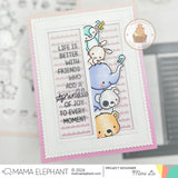 MAMA ELEPHANT: Peekabuddies | Stamp and Creative Cuts Bundle
