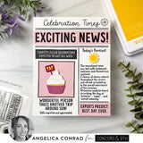 CONCORD & 9 th : Happy Headlines | Stamp and Die Bundle