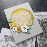 Kristina Werner | C9 :  Simple Flowers | Stamp & Die Bundle