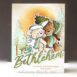 PENNY BLACK : Bethlehem Builder | Stamp