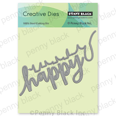 PENNY BLACK: Happy | Edger | Die