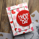 CONCORD & 9 th : Happy Love Day | Stencil Pack