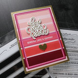 Kristina Werner | C9 : Stamp | Bold Stripes Greetings