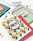 CONCORD & 9 th : Bundle Stamp, Stencil & Die | Layered Lotus