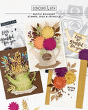 CONCORD & 9 th : Bundle Stamp & Die | Rustic Bouquet