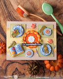 WAFFLE FLOWER:  Table Add-on Pie | Die