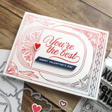 CONCORD & 9 th :  Mixed Greetings Love | Stamp & Die Bundle