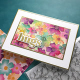 Kristina Werner | C9 :  Pretty Posies Background | Stamp