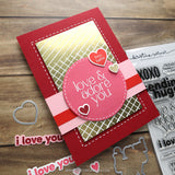 CONCORD & 9 th :  Mixed Greetings Love | Stamp & Die Bundle