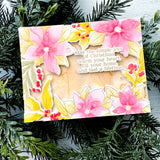 PINKFRESH STUDIO: Poinsettia Frame | Die