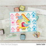 PRETTY PINK POSH: Decorative Bird Houses | Die