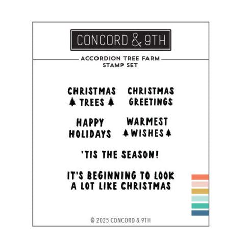 CONCORD & 9 th : Accordion Tree Farm | Stamp