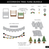 CONCORD & 9 th : Accordion Tree Farm | Stamp & Die Bundle