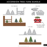 CONCORD & 9 th : Accordion Tree Farm | Stamp & Die Bundle