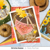 PRETTY PINK POSH: Die | Stitched Leaves