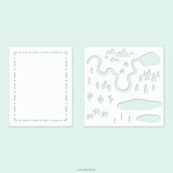 CONCORD & 9 th : Bundle Stamp, Stencil & Die | Adventure Awaits