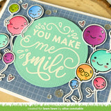 LAWN FAWN: Give It A Whirl Messages | Friends | Stamp