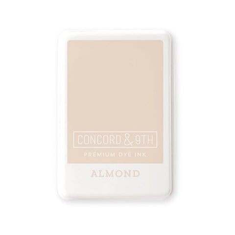 CONCORD & 9 TH: Premium Dye Ink Pad | Almond