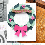 PRETTY PINK POSH: Holiday Wreath Builder | Die