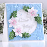 SPELLBINDERS:  Stitched Poinsettia & Holly | Die
