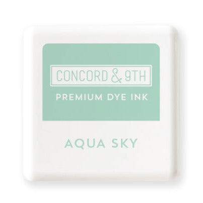 CONCORD & 9 TH: Premium Dye Ink Cube | Aqua Sky