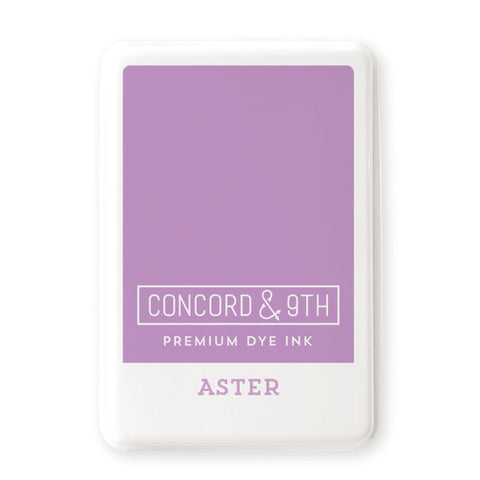 CONCORD & 9 TH: Premium Dye Ink Pad | Aster