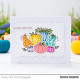 PRETTY PINK POSH:  Autumn Pumpkins | Stamp