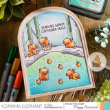 MAMA ELEPHANT: Little Capybara Agenda | Stamp and Creative Cuts Bundle