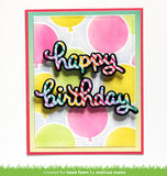 LAWN FAWN: Balloon Background | Layering Stencils