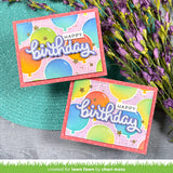 LAWN FAWN: Balloon Background | Layering Stencils