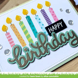 LAWN FAWN: Birthday Candles | Layering Stencils