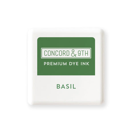 CONCORD & 9 TH: Premium Dye Ink Cube | Basil