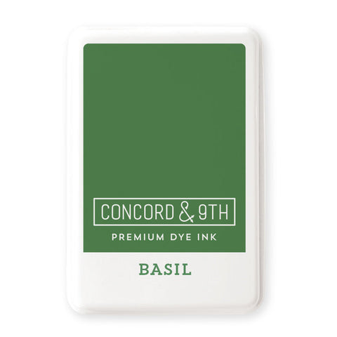CONCORD & 9 TH: Premium Dye Ink Pad | Basil