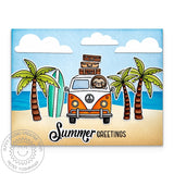 SUNNY STUDIO: Beach Bus | Stamp & Die Bundle
