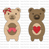 PRETTY PINK POSH: Bear Holder | Die