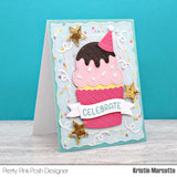 PRETTY PINK POSH: Big Birthday Cupcake | Die