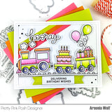 PRETTY PINK POSH:  Birthday Train | Stamp
