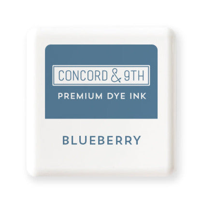 CONCORD & 9 TH: Premium Dye Ink Cube | Blueberry