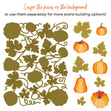 HONEY BEE STAMPS: Bold Backgrounds | Pumpkin Patch | Honey Cuts