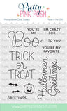PRETTY PINK POSH:  Stamp | Boo Greetings