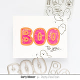 PRETTY PINK POSH: Die | Boo Word Shaker