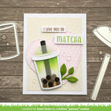 LAWN FAWN: Build-a-Drink | Bubble Tea Add-On | Lawn Cuts Die