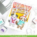 LAWN FAWN: Lawn Cuts Die | Giant Season's Greetings
