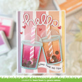 LAWN FAWN: Build-a-Drink | Bubble Tea Add-On | Lawn Cuts Die