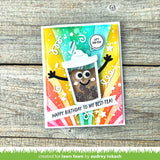 LAWN FAWN: Build-a-Drink | Bubble Tea Add-On | Lawn Cuts Die