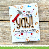 LAWN FAWN: Lawn Cuts Die | Giant Outlined Yay