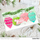 PRETTY PINK POSH: Build an Ornament | Die