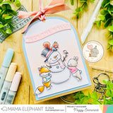 MAMA ELEPHANT: Build a Snowman | Stamp and Creative Cuts Bundle